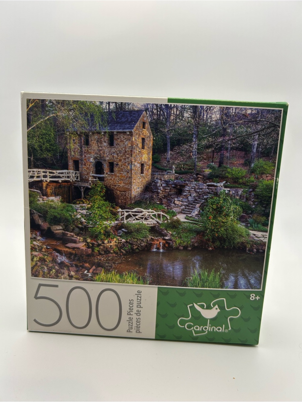 500-Piece Scenic Mill Puzzle - Little Rock Old Mill (New)